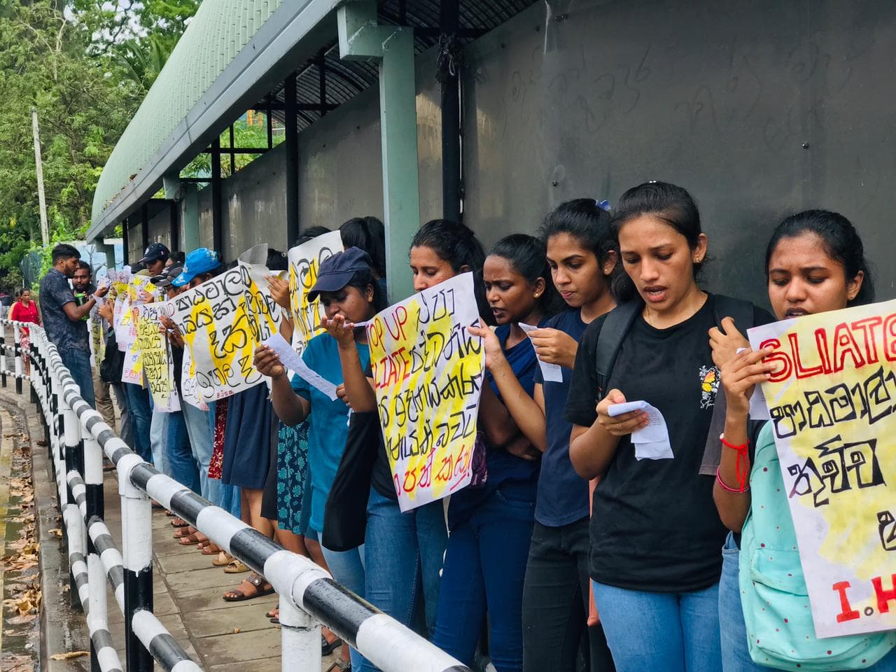 Protest action for degrees