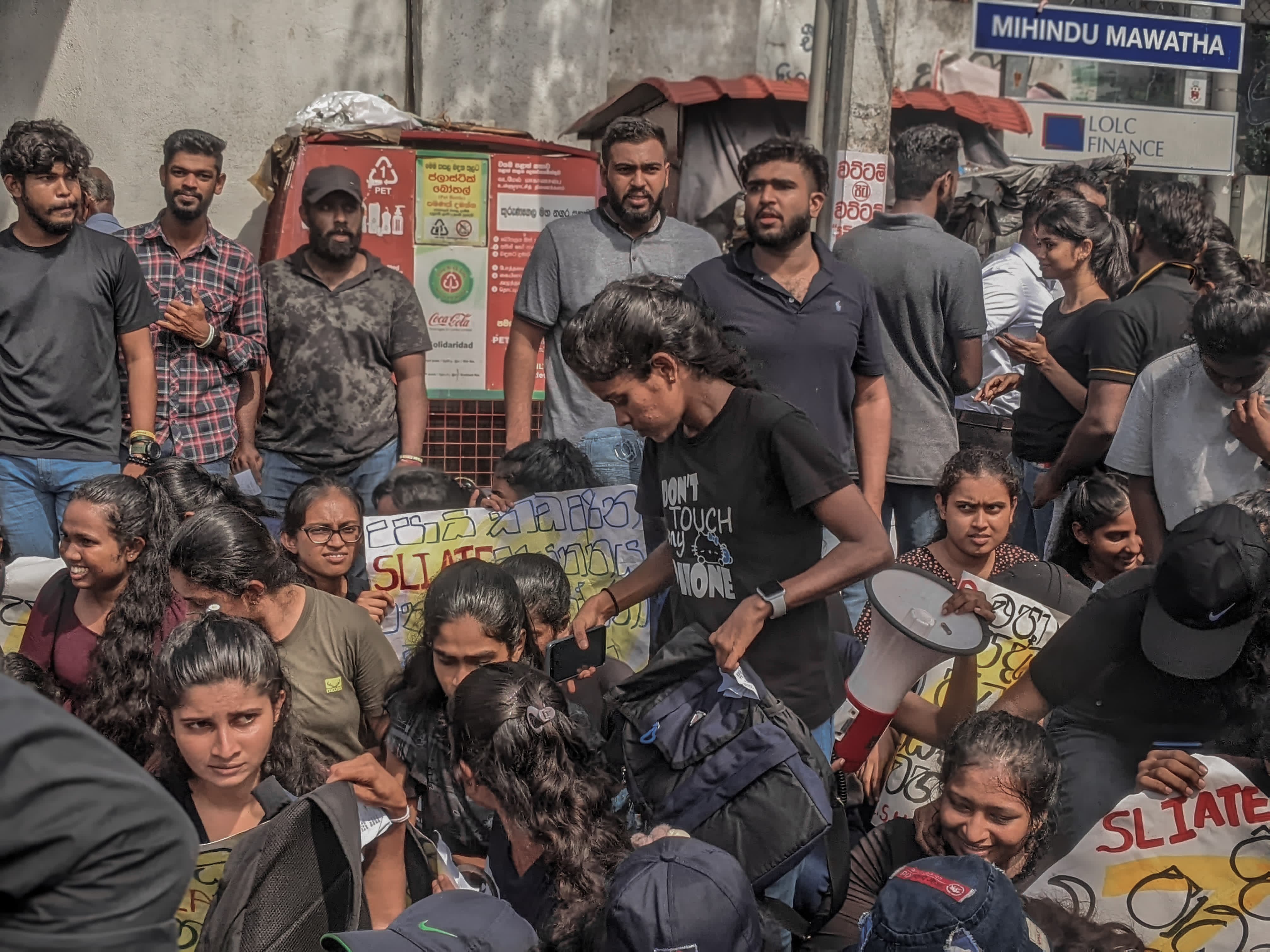 Protest action for degrees