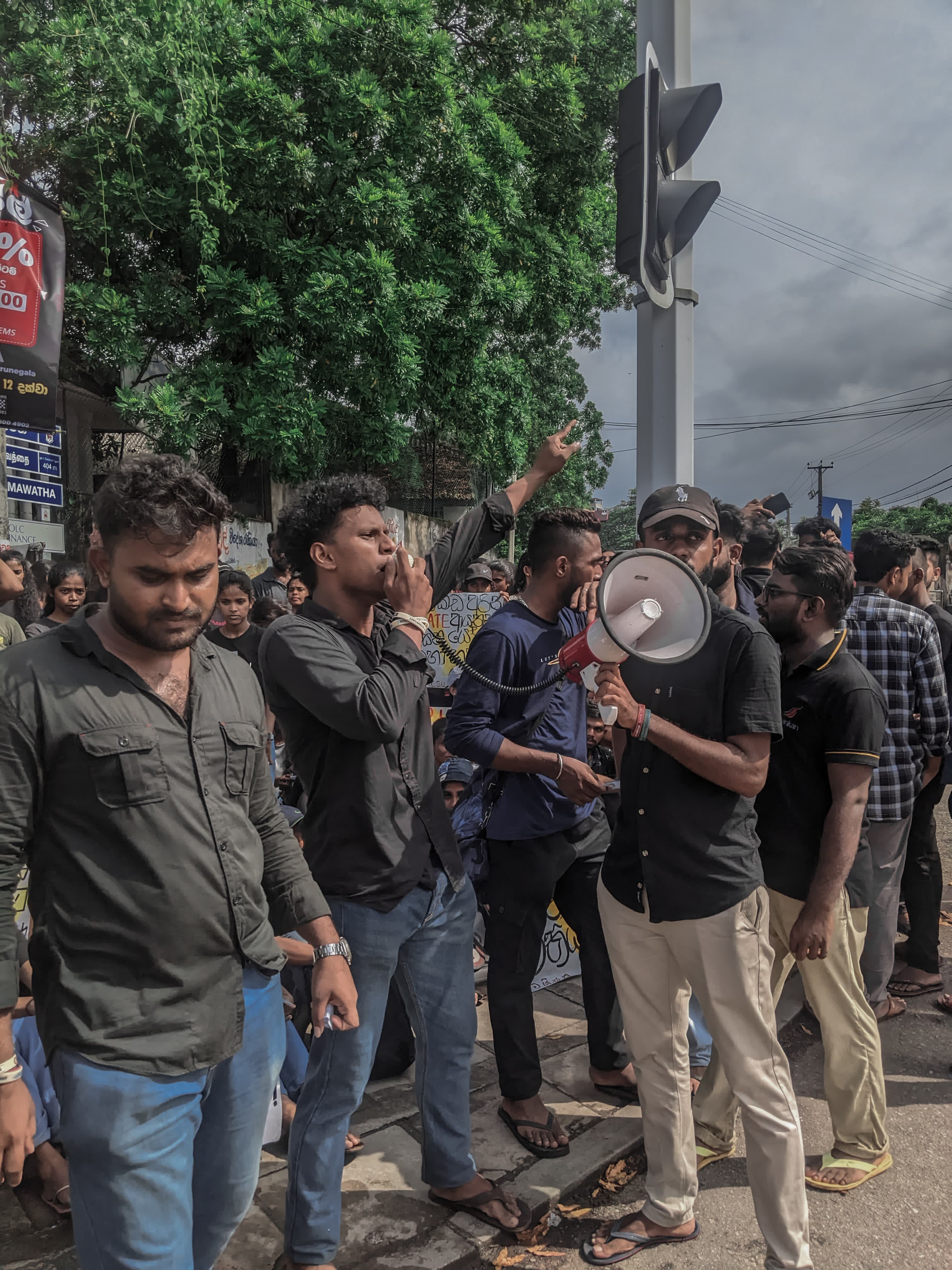 Protest action for degrees